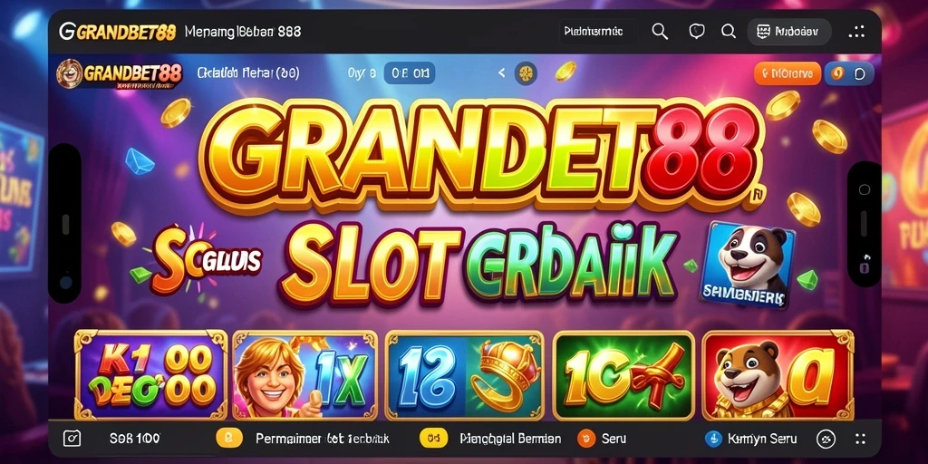 Tampilan gameplay seru dari aplikasi GRANDBET88 Slot.