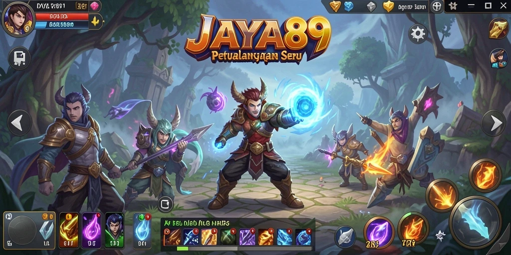 Tampilan gameplay JAYA89 yang penuh aksi dan petualangan.