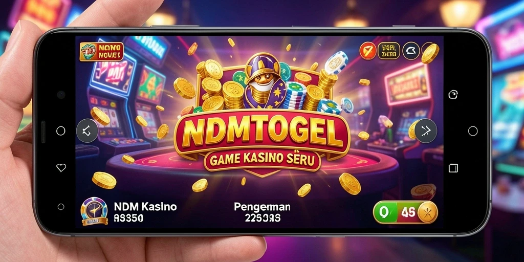 Tampilan gameplay NDMTOGEL yang menarik dan adiktif untuk dimainkan.